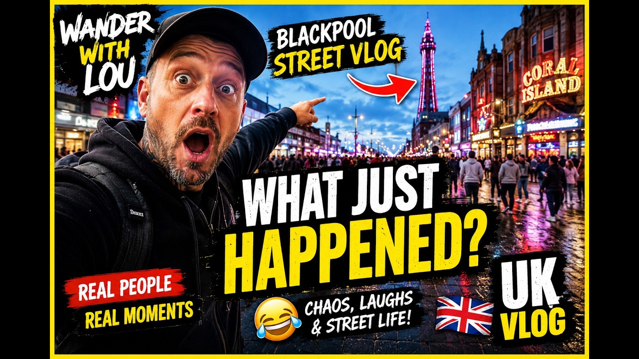 WANDER WITH LOU / Raw UK Street Vlog Experienc