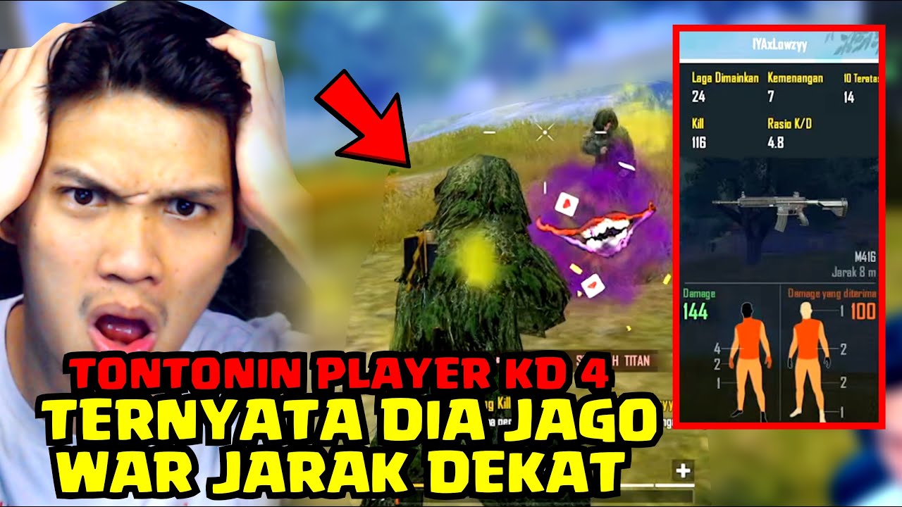 BENERAN NIH?! KITA KALAH SAMA KD EMPAT, KITA TONTONIN SAMPAI CHICKEN!! - PUBG MOBILE!