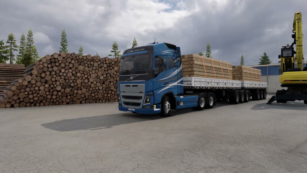 Download Chassi Alongado Volvo ETS2 1.58