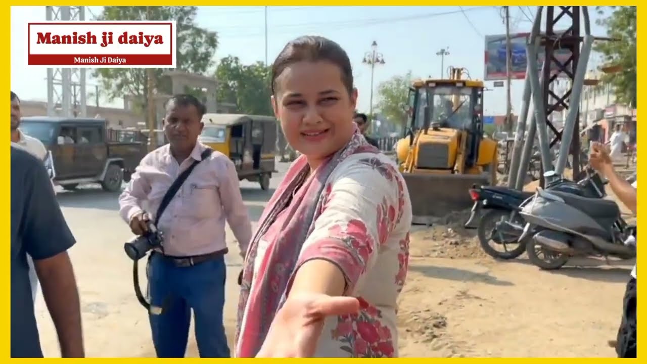 बाड़मेर जिला कलेक्टर टीना डाबी स्वच्छ अभियान मिशन पर