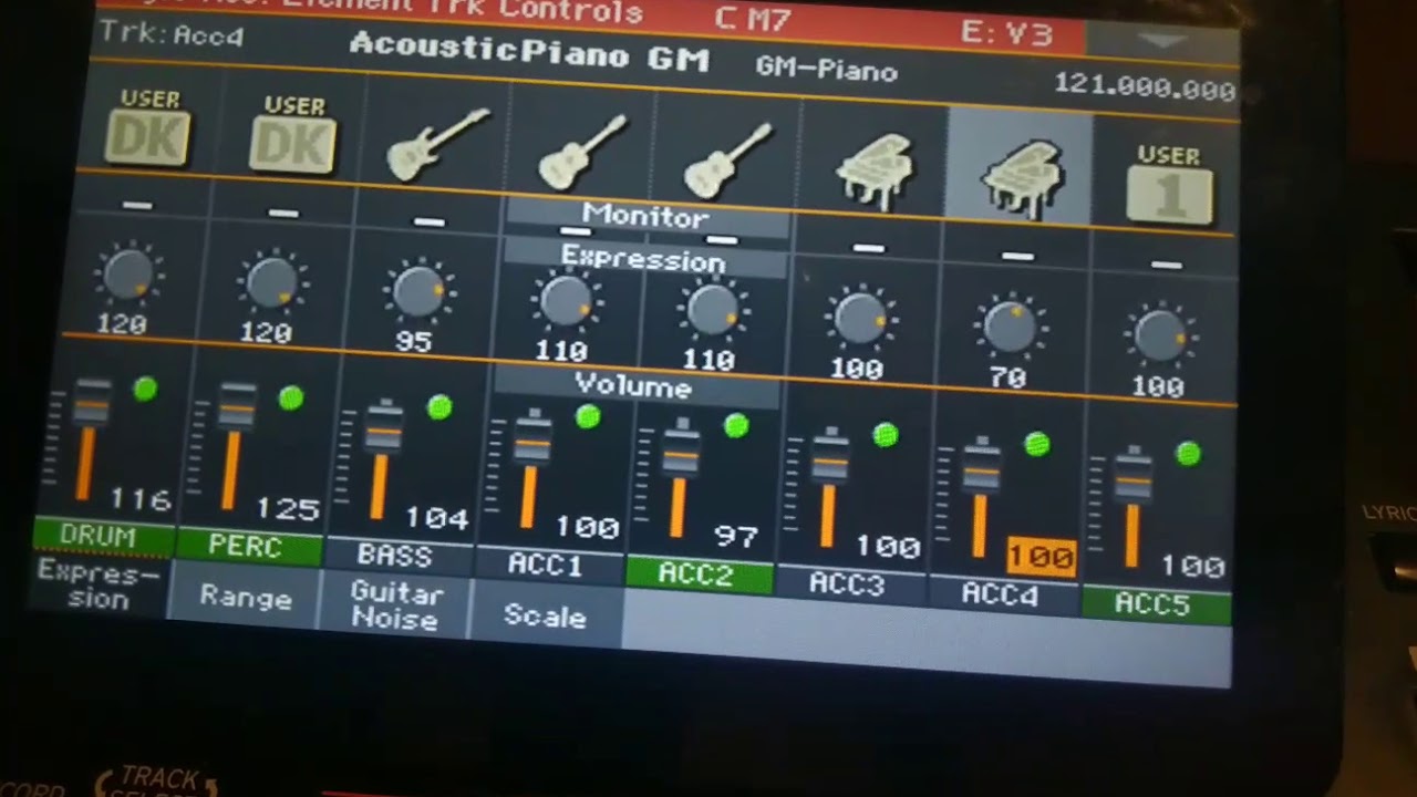 copie track to track ,style korg pa serie   -نقل طراك من ايقاع الا ايقاع -كورغ