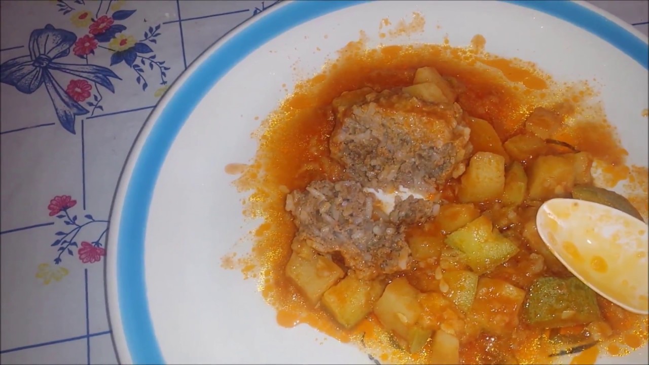 como hacer albóndigas con arroz en olla de presión