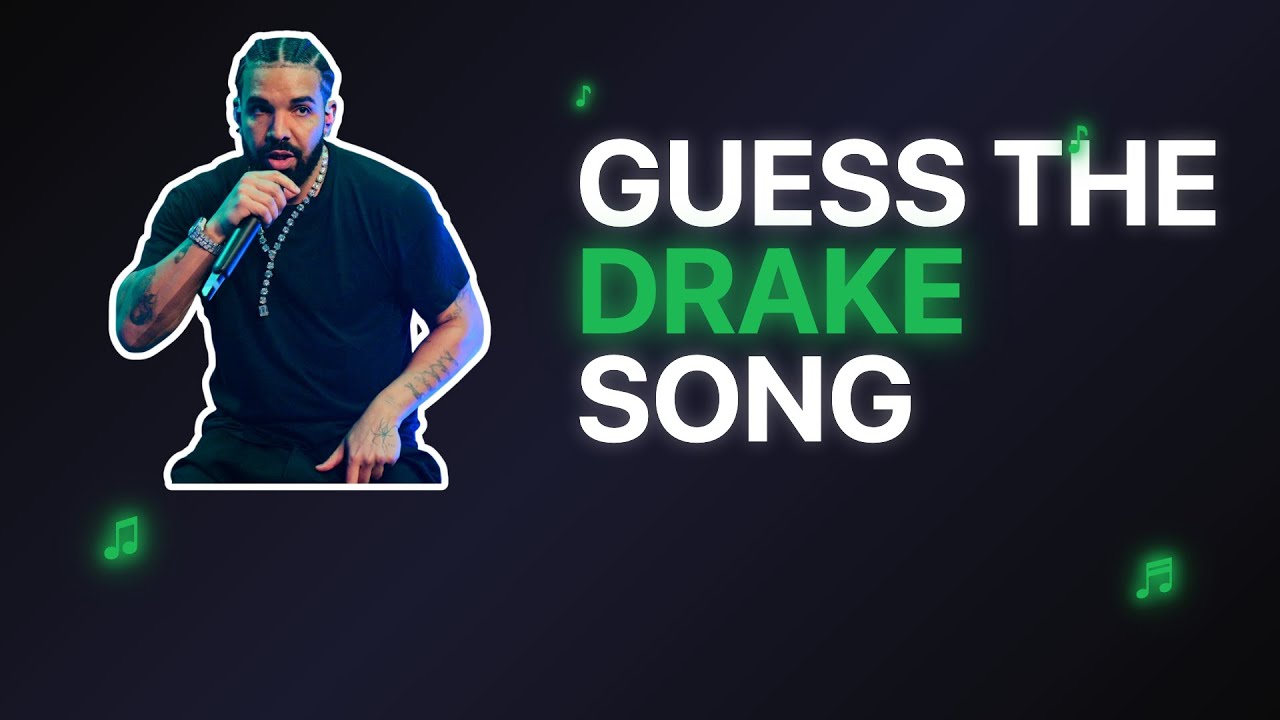 Guess 15 Drake songs | Music Quiz