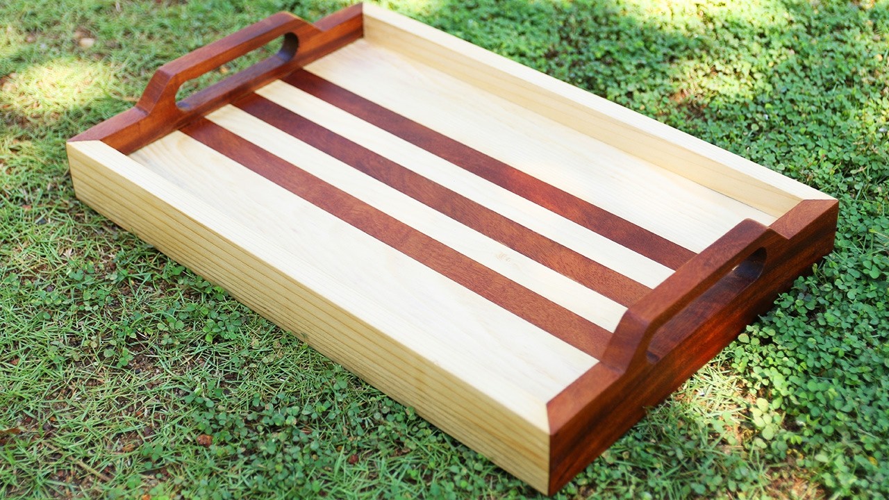 DIY Wooden Serving Tray Build | Woodworking Projects