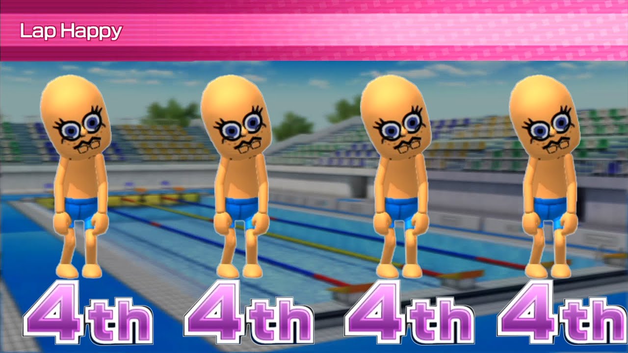 Wii Party U Highway Rollers -  Spongebob  Vs Elena Vs John Vs Maximilian (Master CPU)