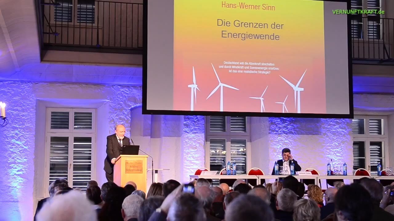 Prof. Hans-Werner Sinn - Die Grenzen der Energiewende