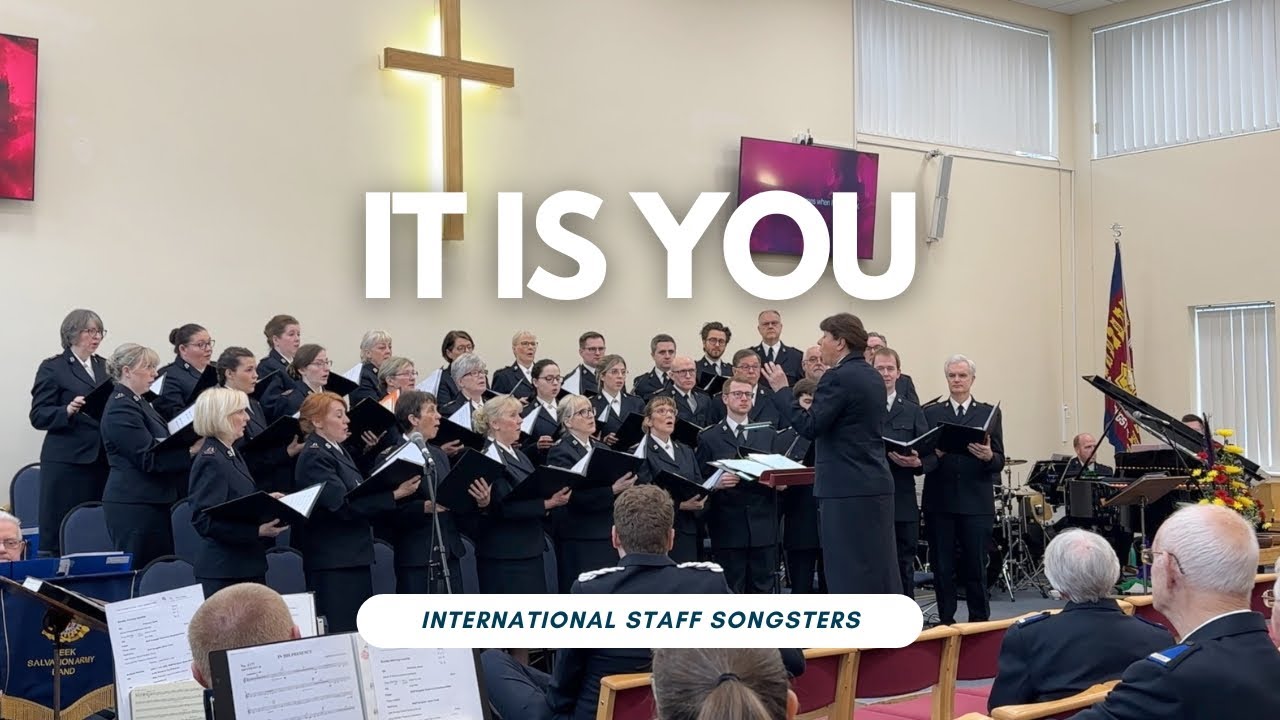 It is you - the International Staff Songsters