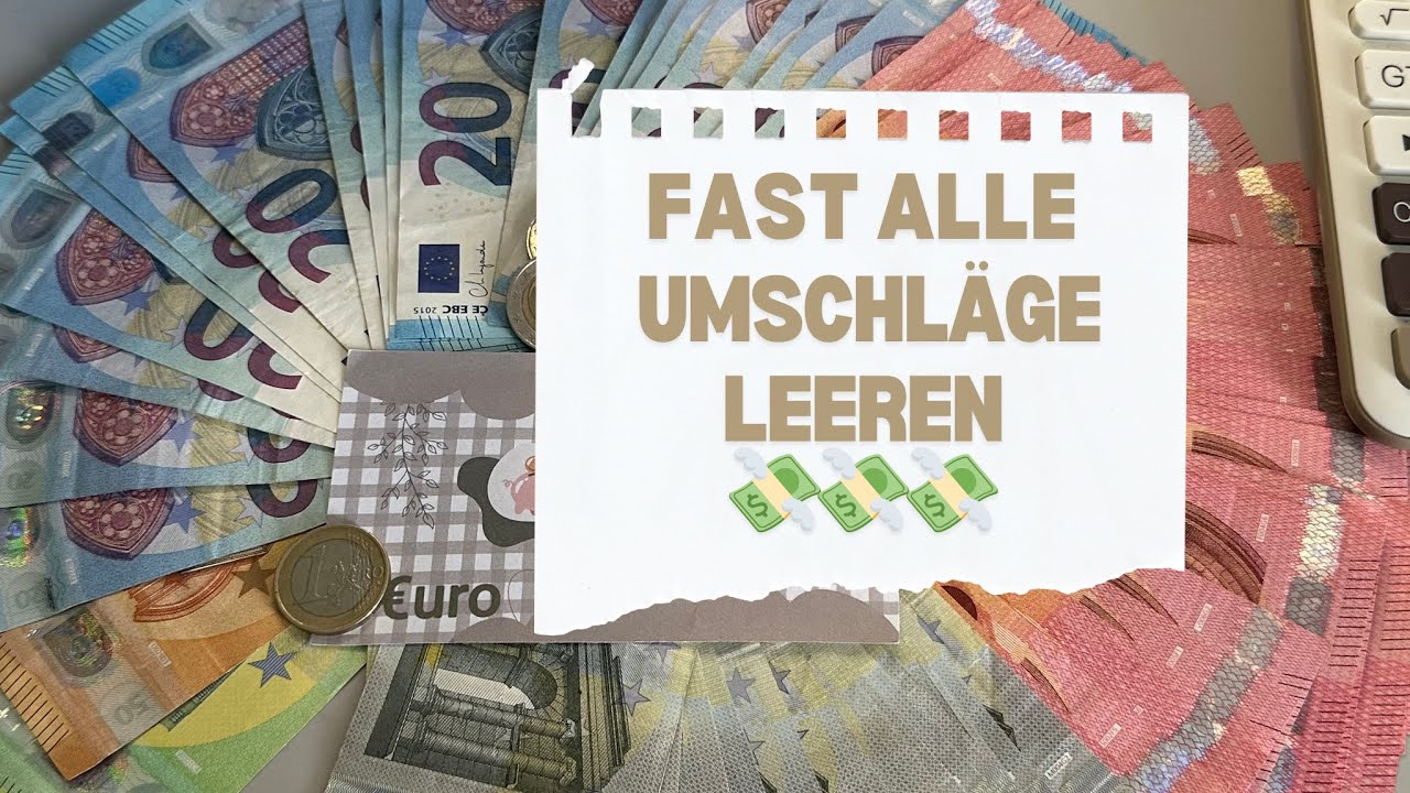 Ich muss fast alle Spiele leeren!💰💰💰💸💸💸#budget #cashstuffing
