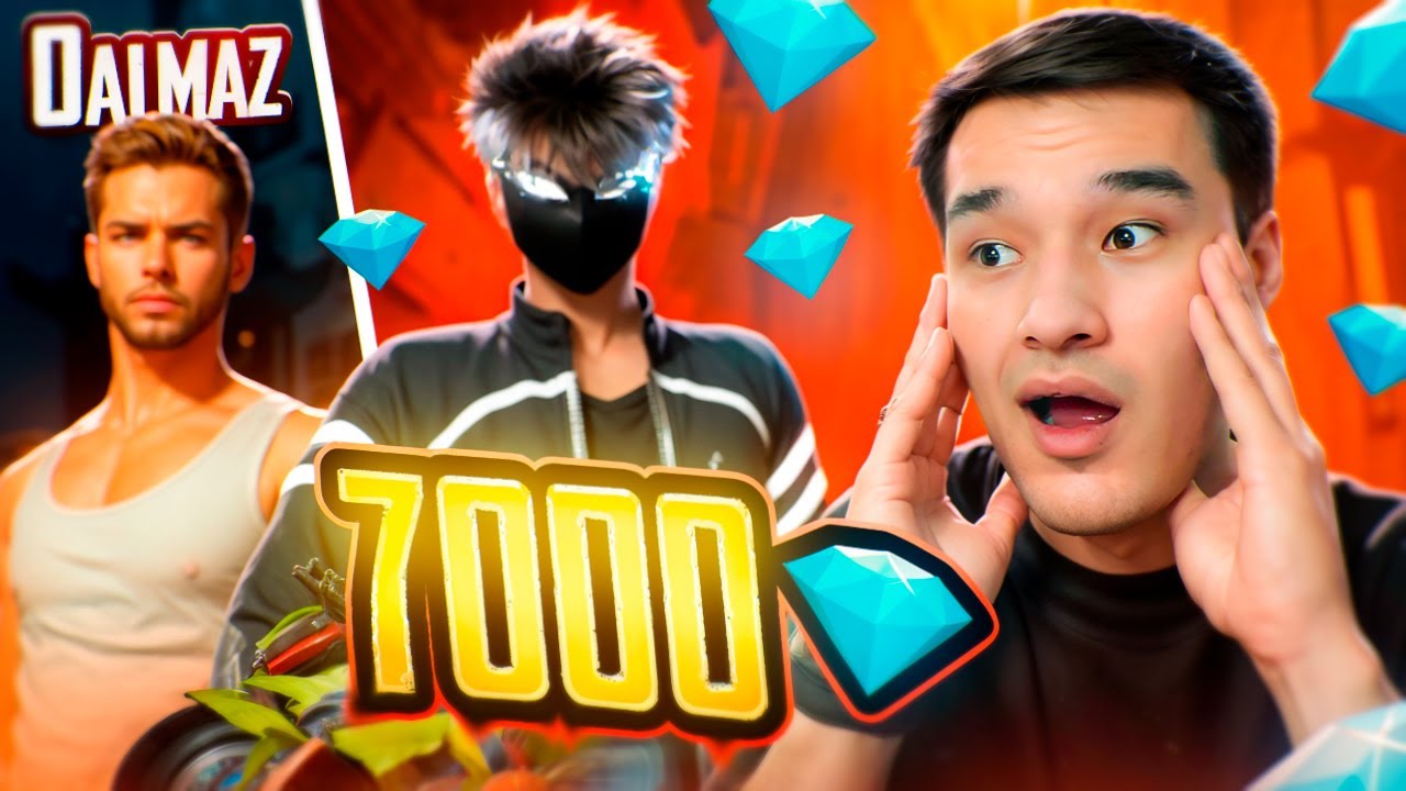 MEN VA UKAM AKKAUNT KUCHAYTIRDIK 7.000 ALMAZGA 💎💎💎OPEN CASE QILDIK 