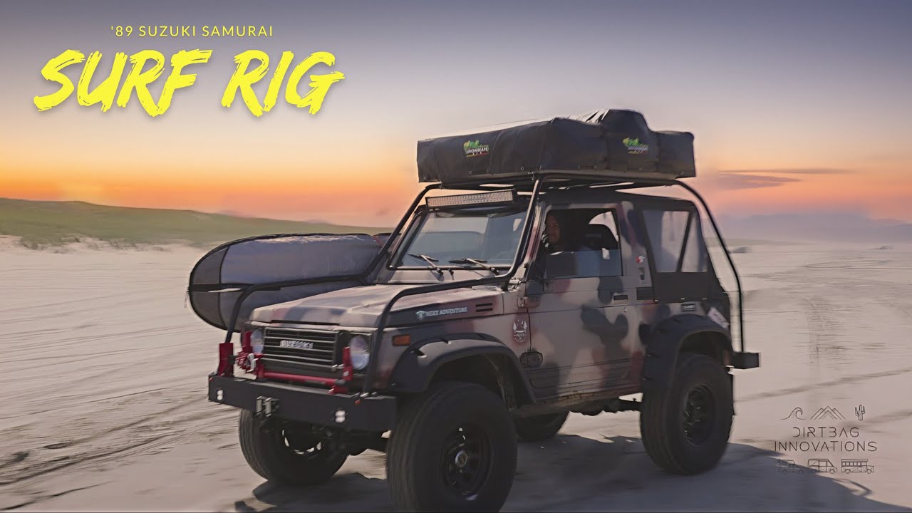 '89 SUZUKI SAMURAI OVERLAND SURF RIG