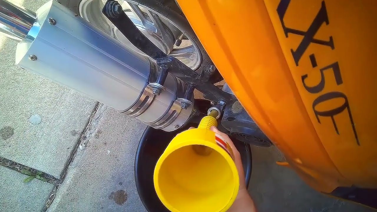 Wolf RX-50 oil change ... 500 mile (1st change)