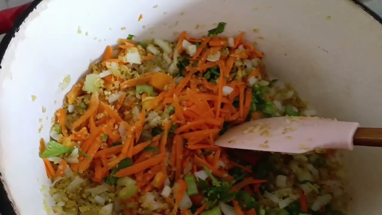 Булгур с овощами.Bulgar with vegetables 