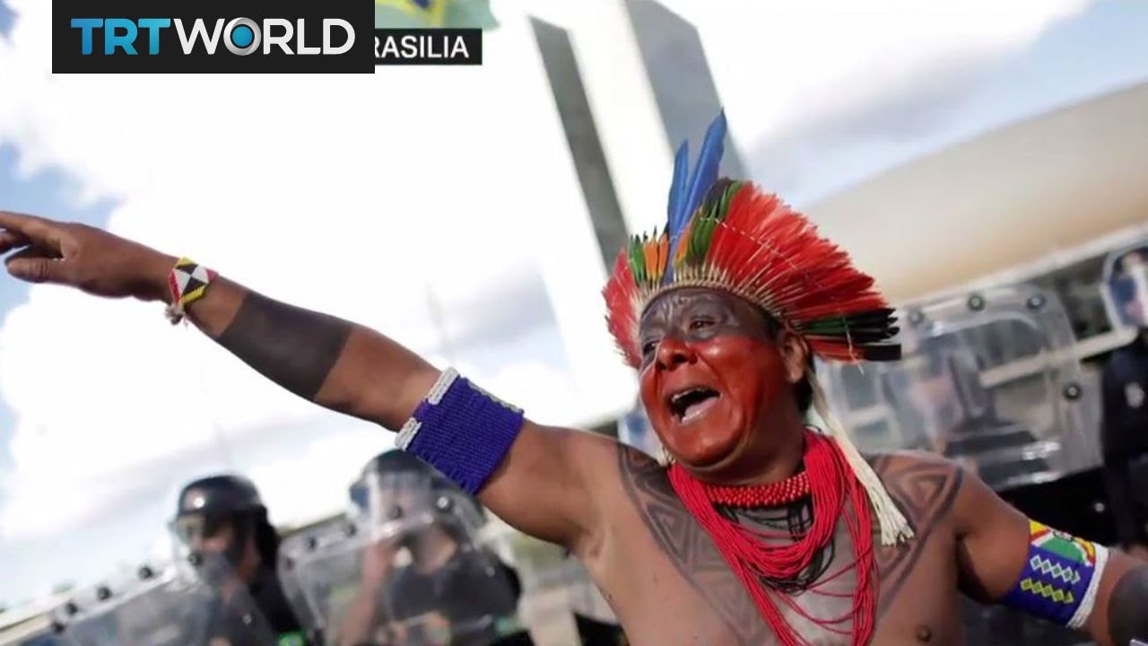 Brazil indigenous protests over land rights turn violent
