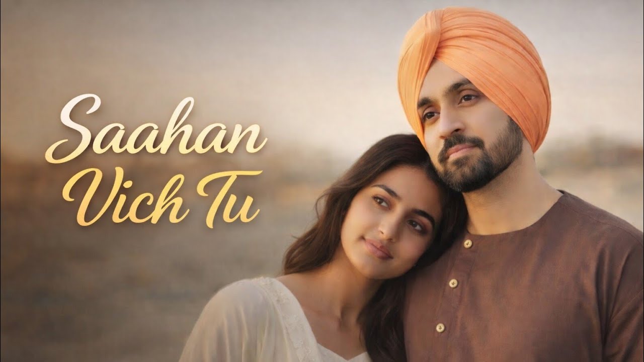 Saahan Vich Tu ❤️ | Diljit Dosanjh Style Romantic Punjabi Song | New Punjabi Song 2026