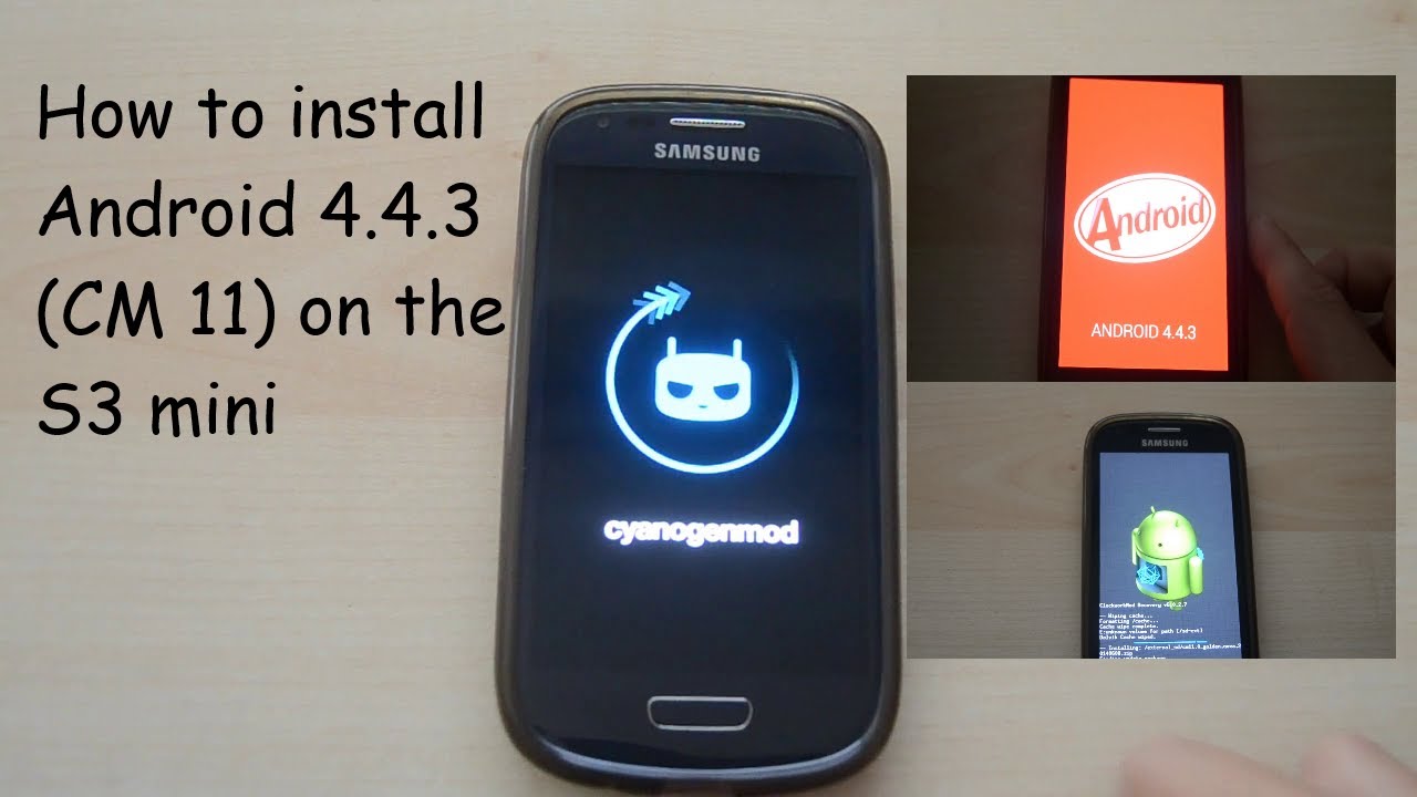 How to install Android 4.4.3 on the Samsung Galaxy S3 mini