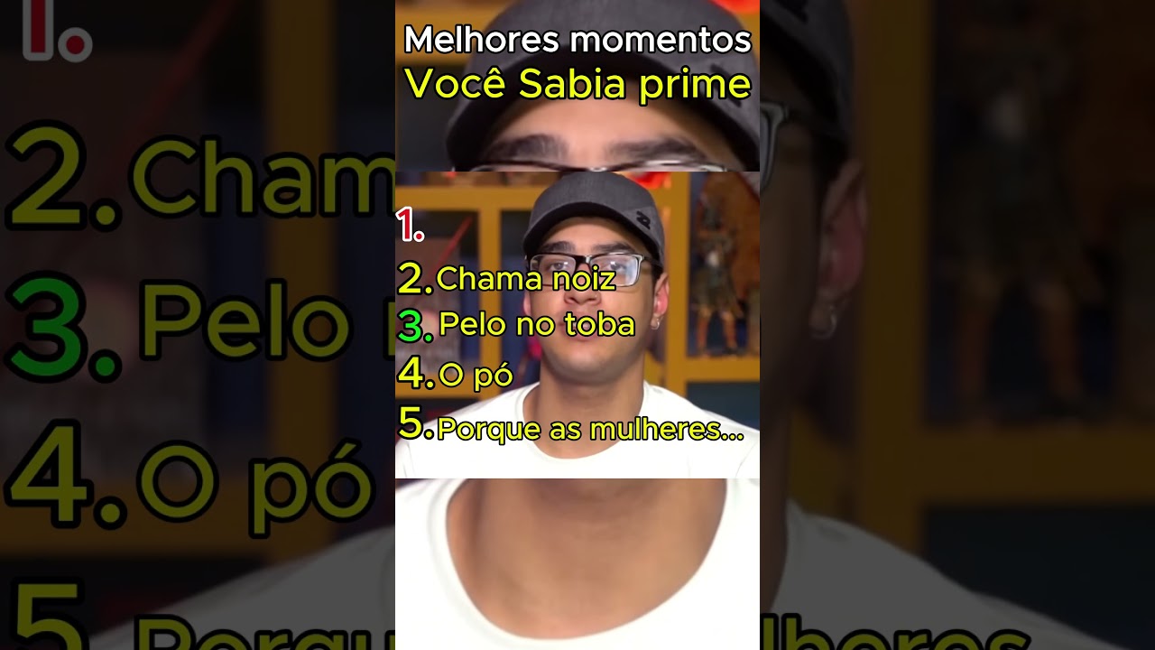 Melhores Momentos Do Você Sabia Prime☠️