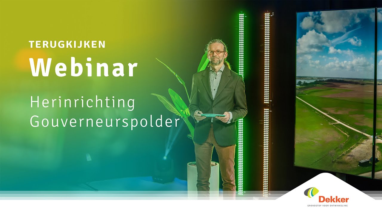 Terugkijken webinar Herinrichting Gouverneurspolder d.d. 25 november 2025