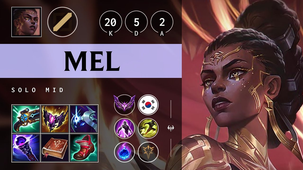 Mel Mid vs LeBlanc - KR Master Patch 25.05