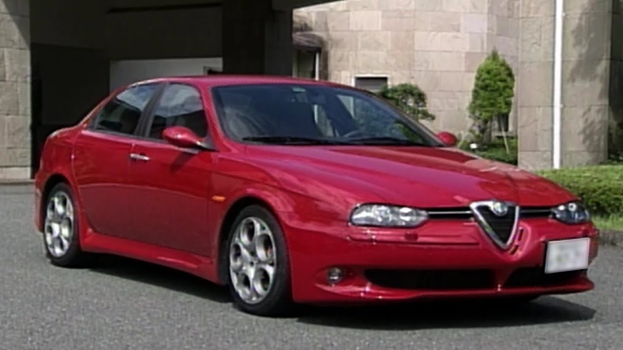 tvk「新車情報」公式　アルファロメオ アルファ156GTA　2002年9月9日放送