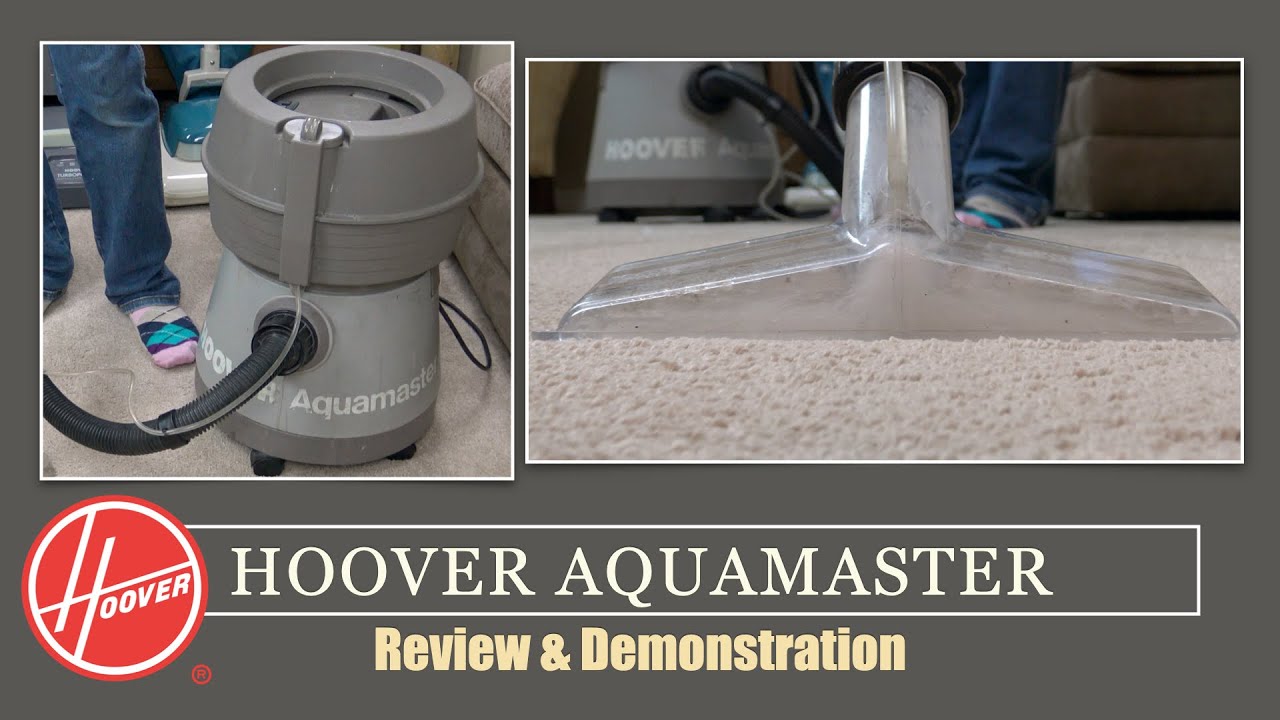 Hoover S4402 Aquamaster 3 in 1 Vacuum Cleaner  Review & Demonstration