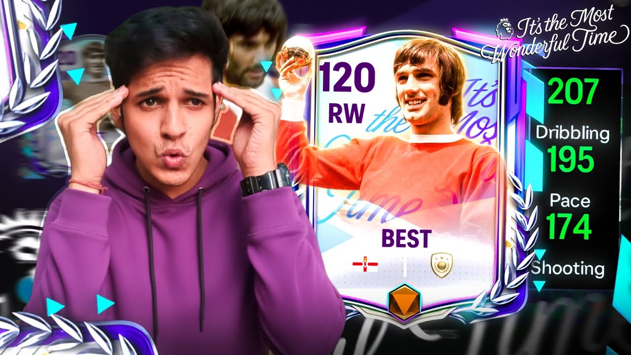 Why 120 OVR George Best is the BEST H2H Card in FC Mobile 🔥