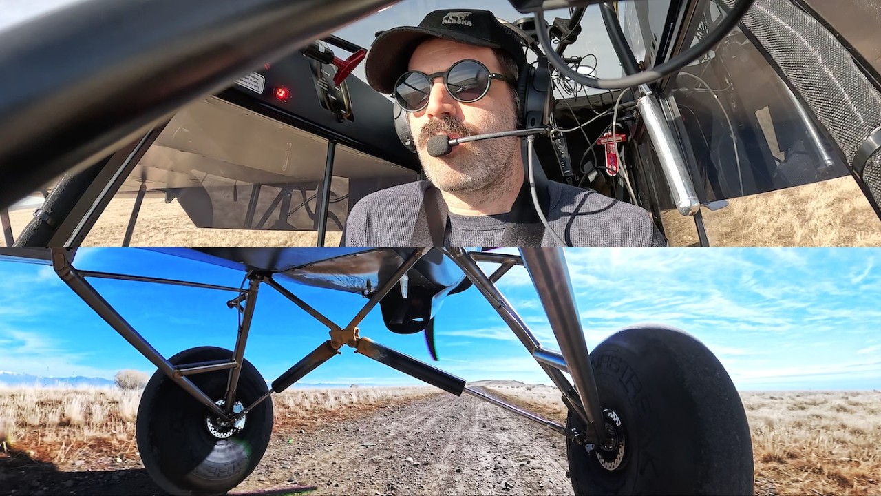 Landing Off-Airport at Fremont Upper in a CarbonCub UL