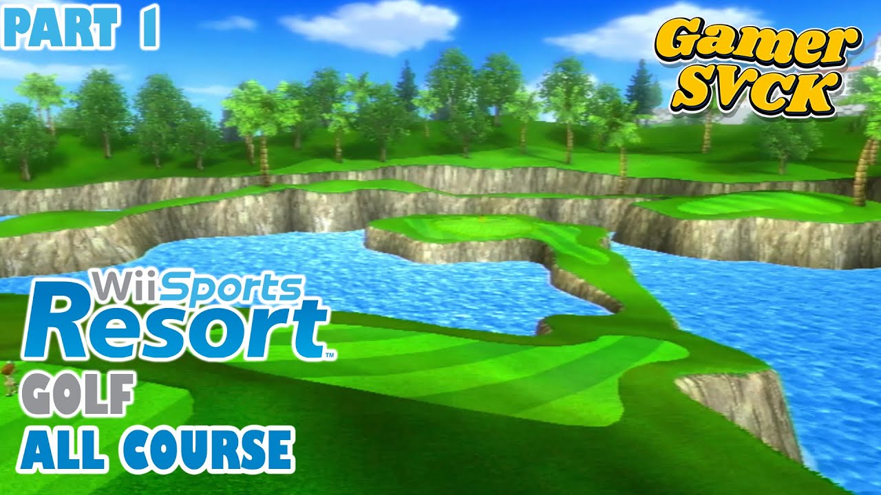 Wii Sports Resort: Part 1 - Opening & Golf All Course (No Commentary Gameplay) 60FPS