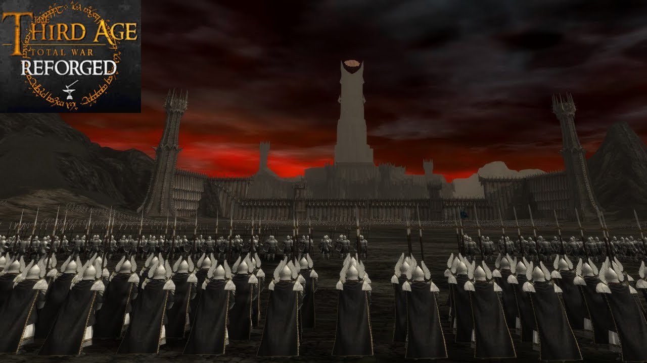 THE BLACK GATE, FINAL BATTLE OF THE THIRD AGE (Siege Battle) - Third Age: Total War (Reforged)