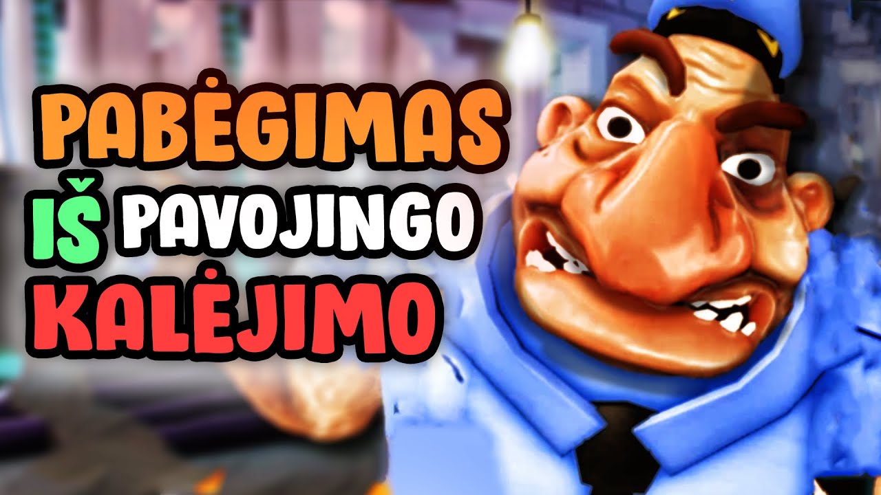 PABĖGIMAS I&Scaron; KĘSTO KALĖJIMO!
