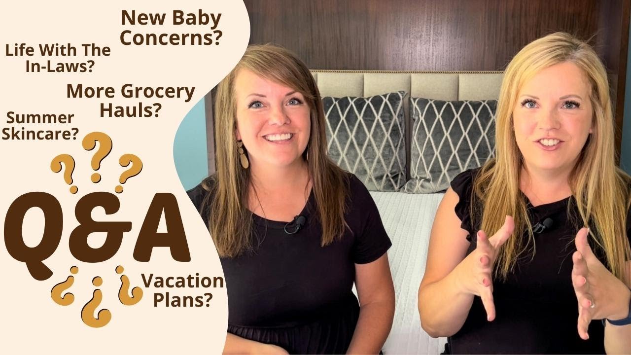 Baby #3 Concerns? Life with In-Laws? Summer skincare? More grocery hauls? and more!