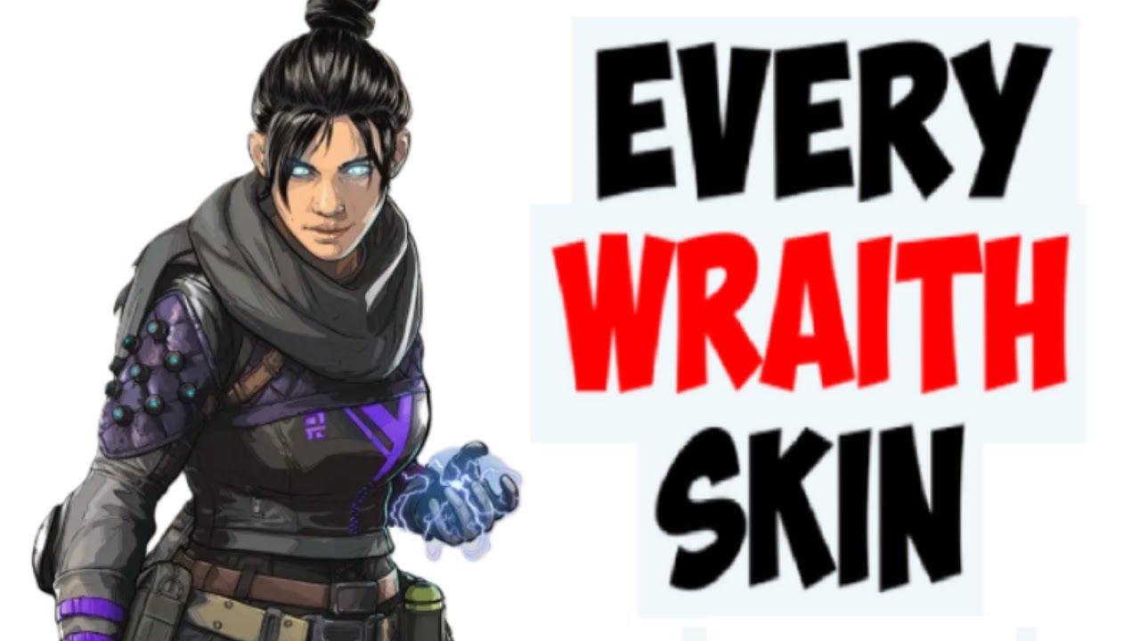 All 126 of Wraith's Skins in Apex Legends (Rarest Skins)