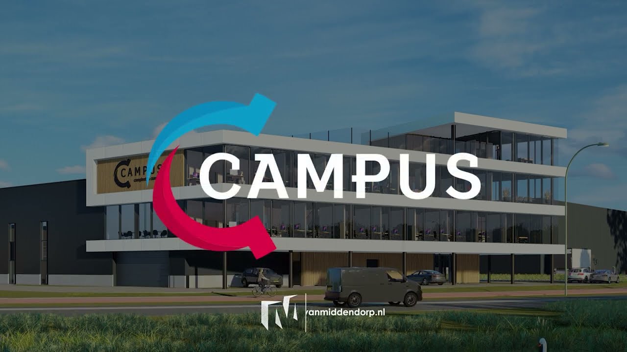 Bedrijfspand Campus Installatietechniek | van Middendorp ontwerpers & engineers