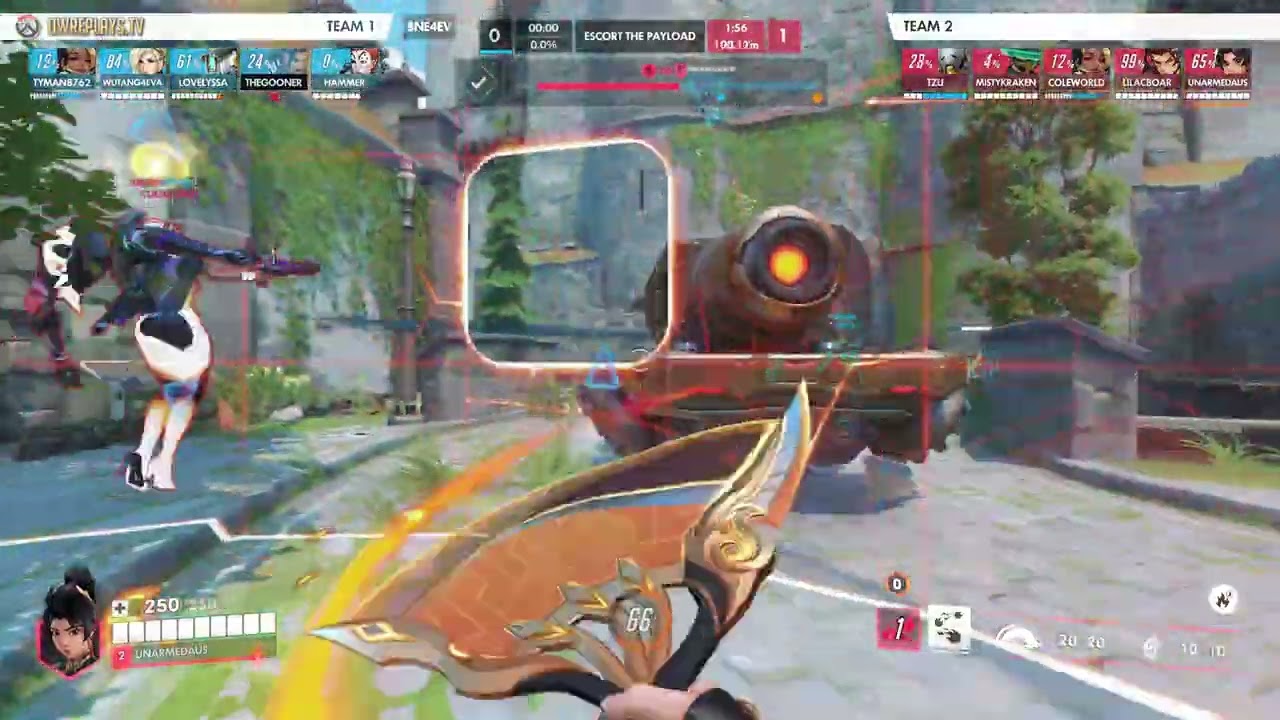 BEAT MY ENEMY by UNARMEDAUS — Overwatch Replay 8NE4EV