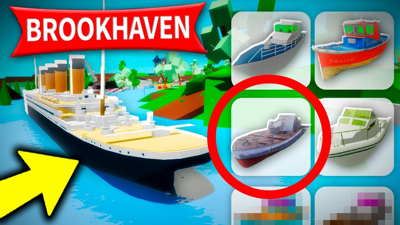 UM NOVO TITANIC no BROOKHAVEN RP..