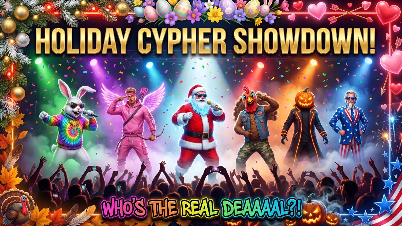 Holiday Cypher Showdown! | WHO’S THE REAL DEAAAAAL?!