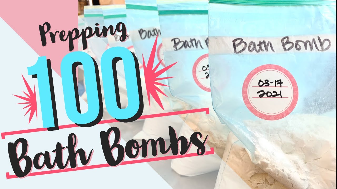 Masterbatching for Bath Bombs! How to quickly prep bath bombs and streamline your business!