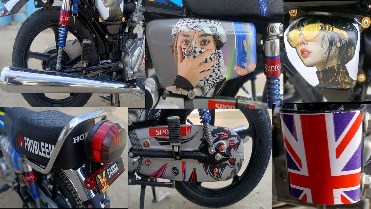 Honda CG 125 Full Decoration 2026 | Modified Look + Heavy Sound Silencer 🔥🏍️