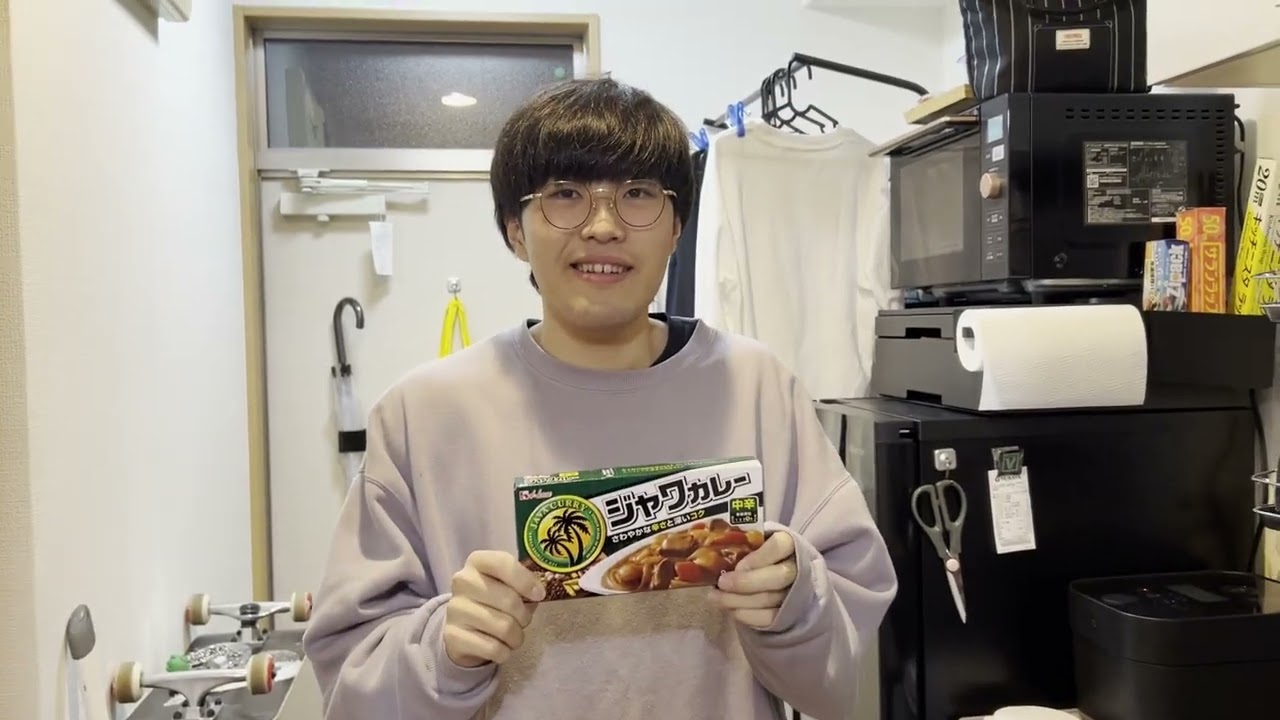 【ただのVlog】前の家でカレーを作ったときのやつ【ちゃんGクッキング】