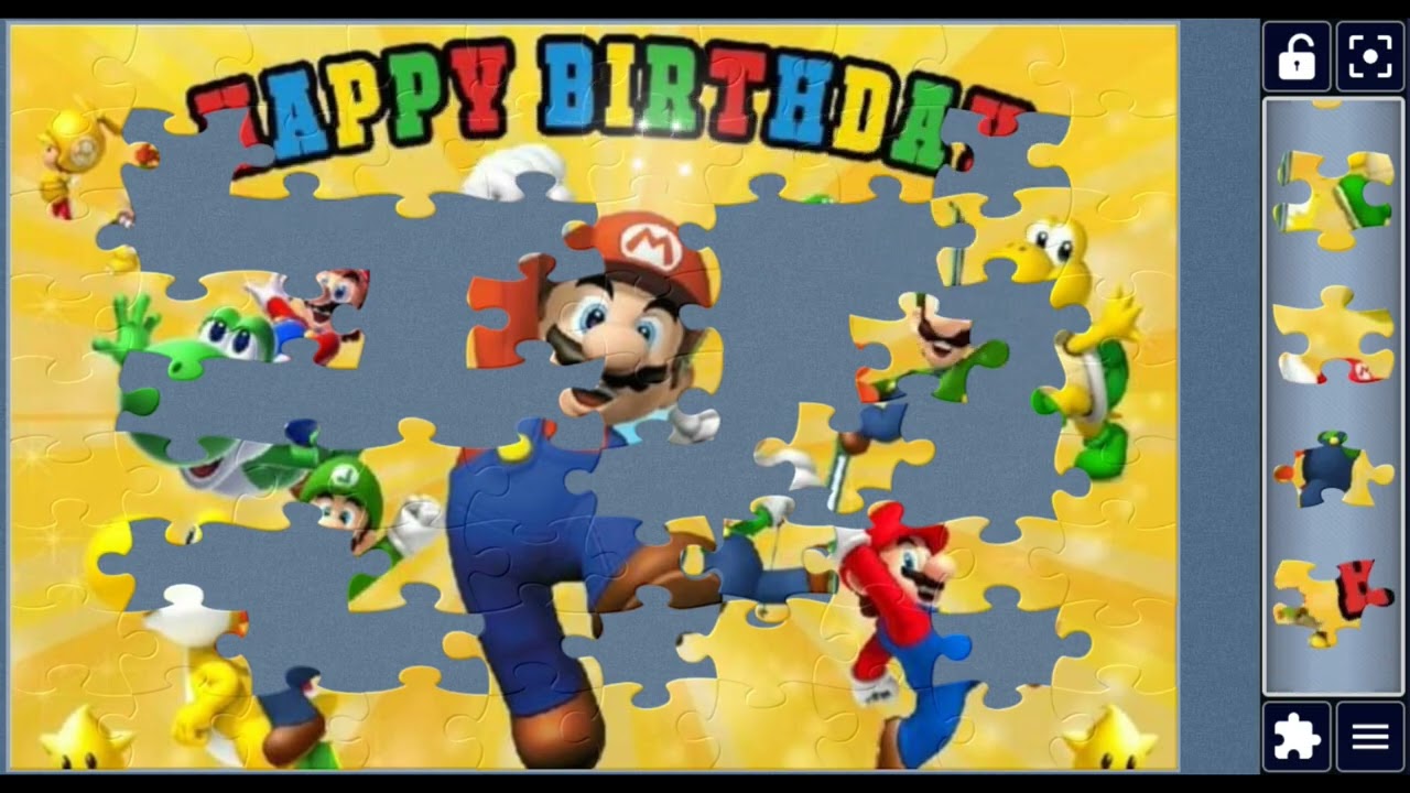 Super Mario Birthday Blast 🎉 #Mario #Birthday #Gaming 🚀@puzzlemaster1034