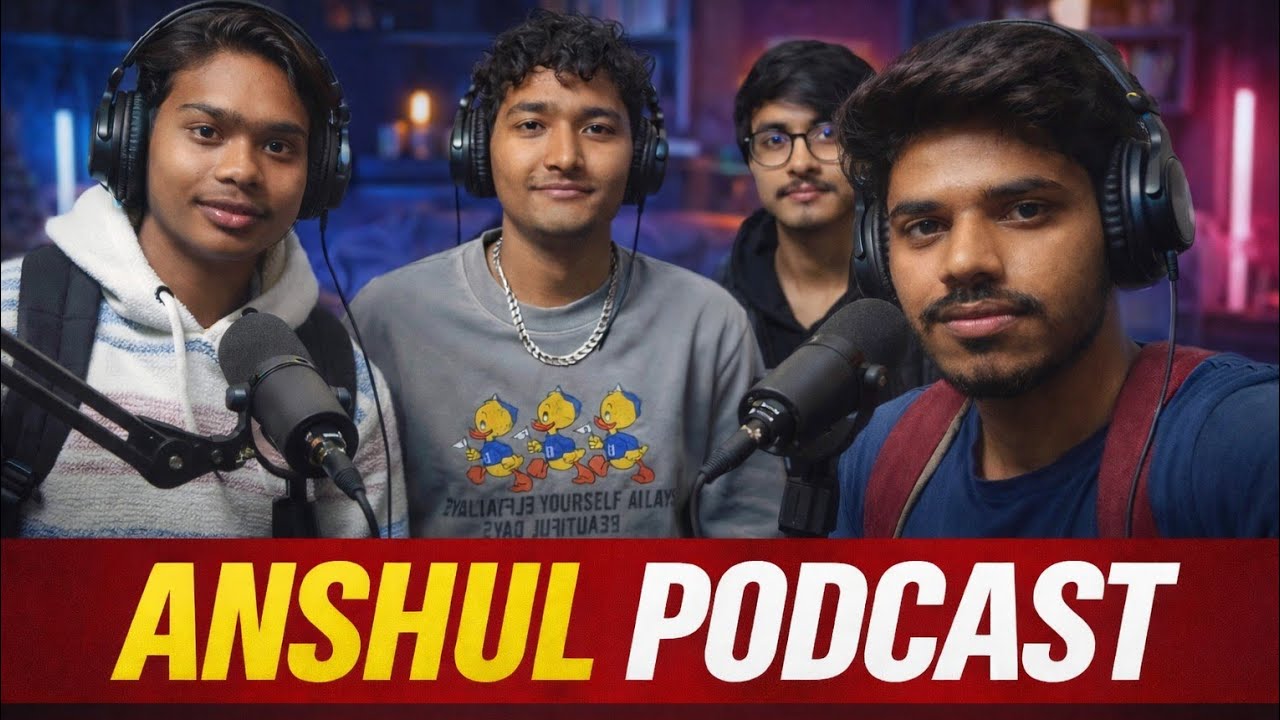 Aj hai anshul ka podcast #video #vlog 