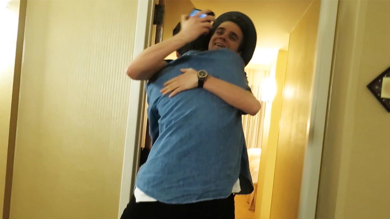 REUNITED WITH THE BOYS
