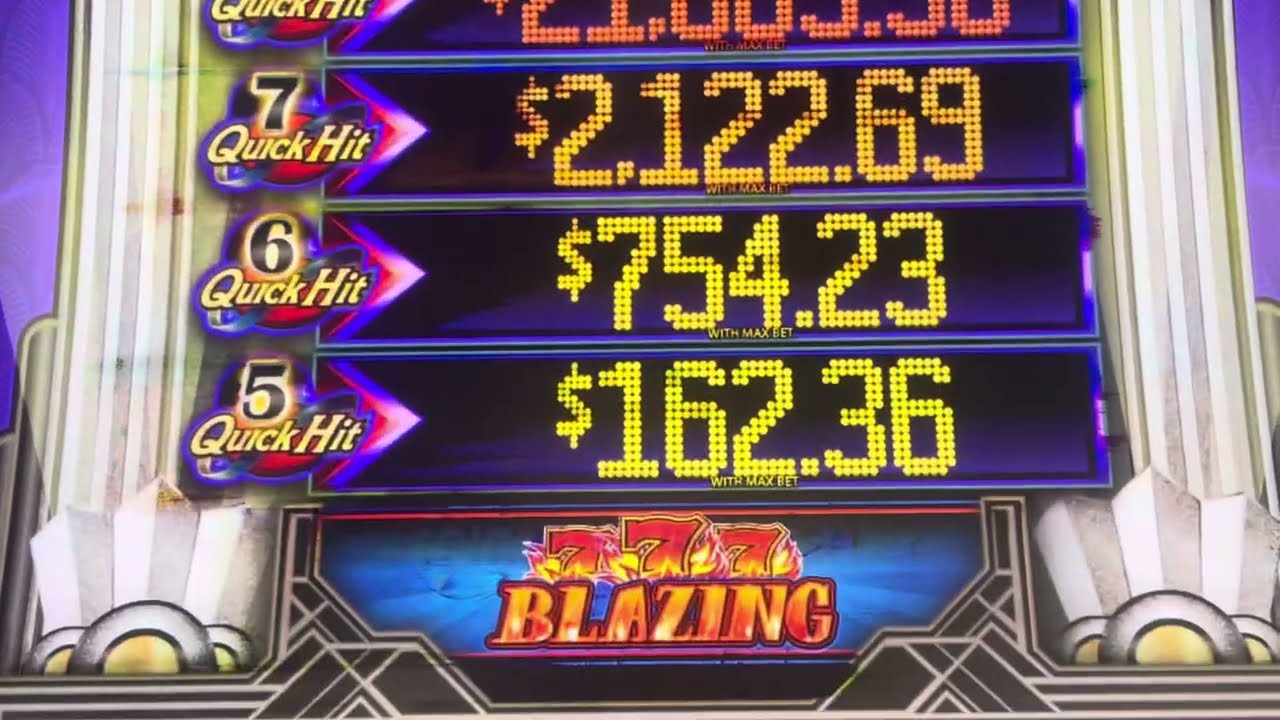 Red Hawk High Limit Room Quick Hit Platinum Plus Machine…One Of My Oldie But Goodies