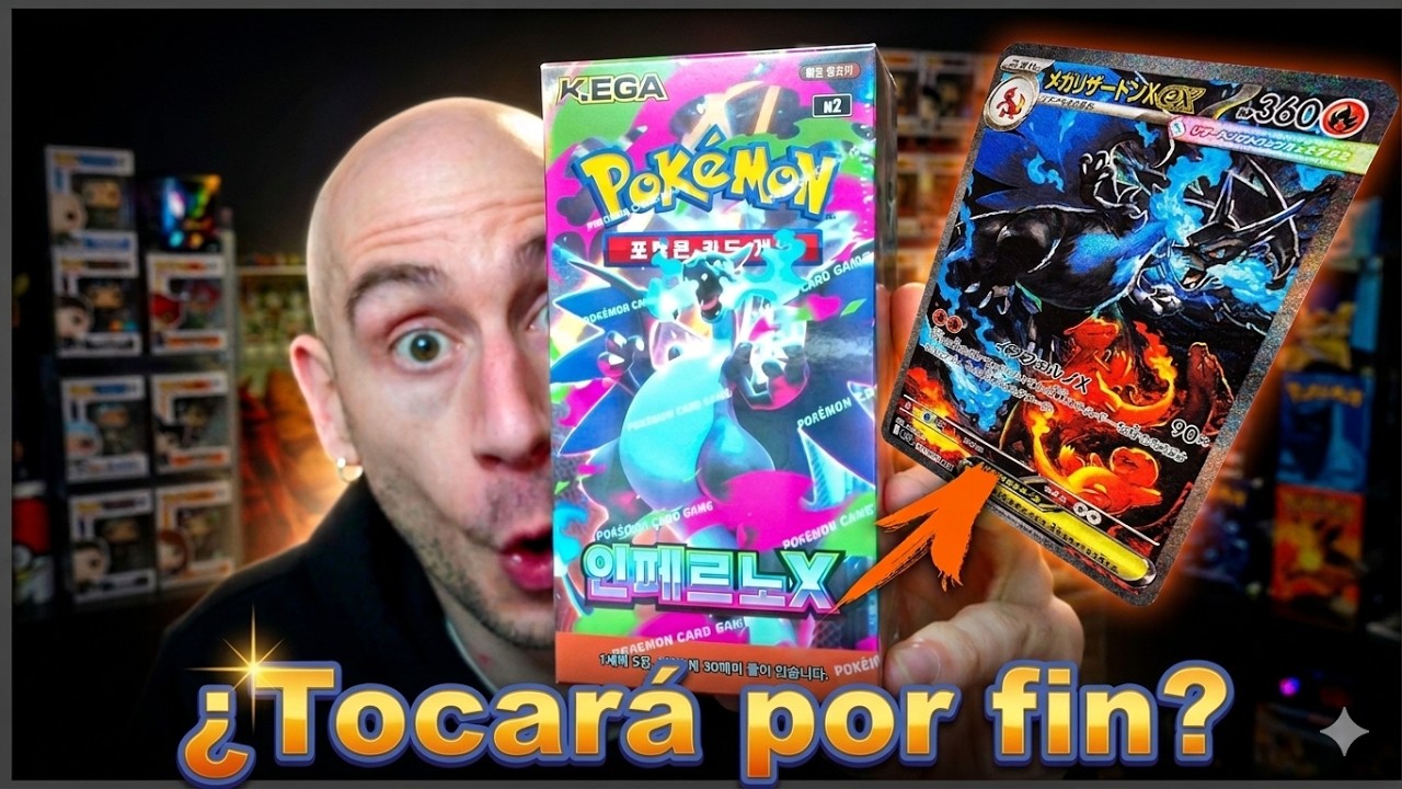UNBOXING de otra CAJA de INFERNO X en COREANO! Sigo buscando el MEGA CHARIZARD!