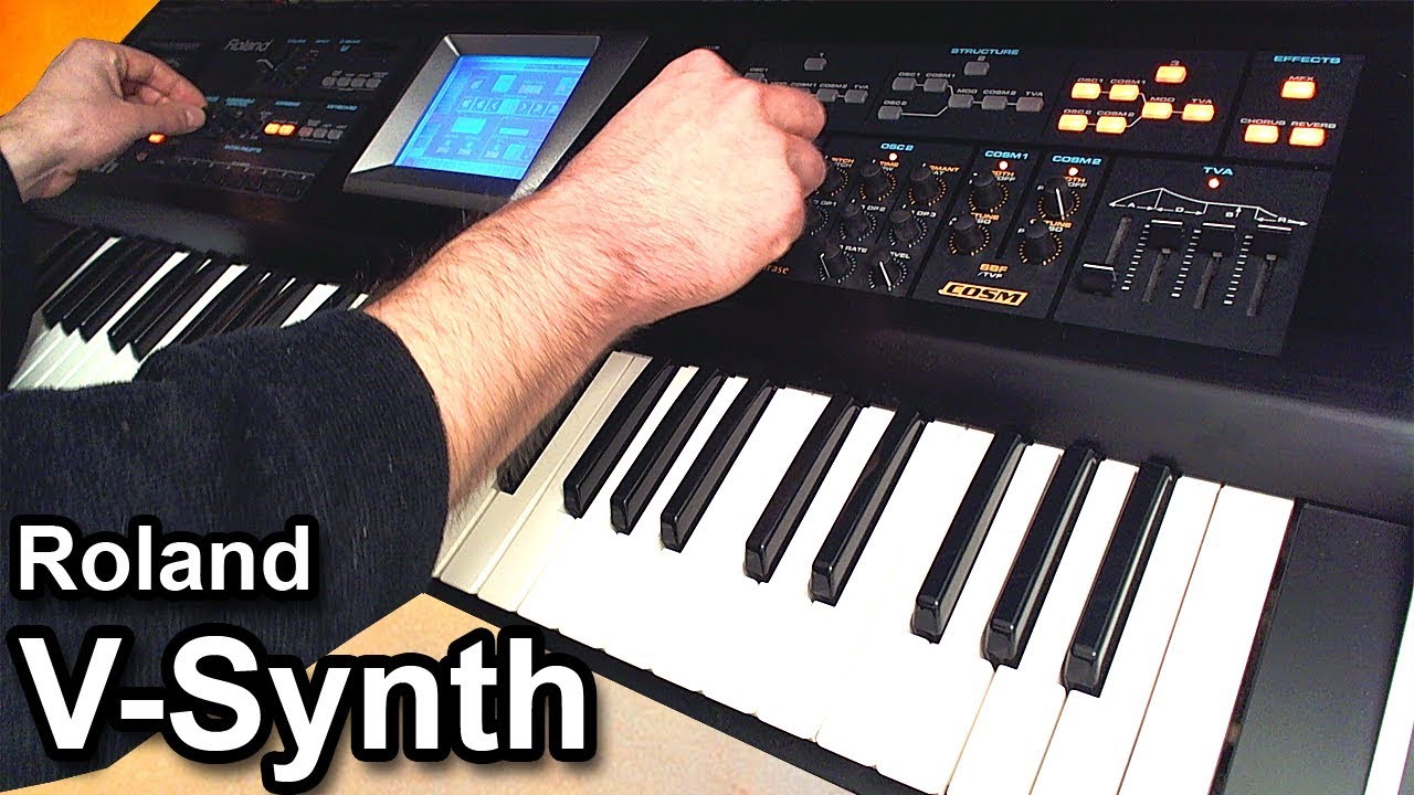 ROLAND V-SYNTH -  Ambient arpeggiator soundscape 【SYNTH DEMO】