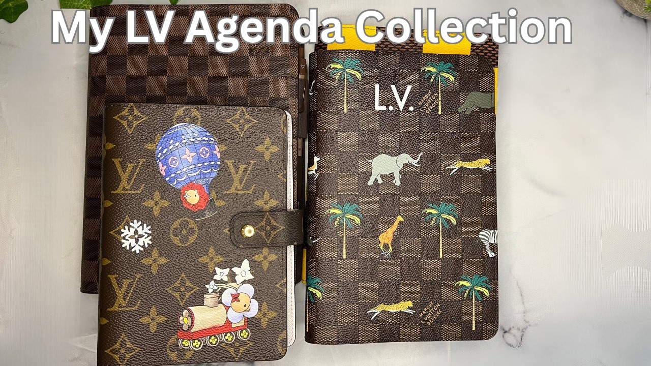 Моя коллекция ежедневников и блокнотов Louis Vuitton | Обложки размеров GM, MM и планировщики