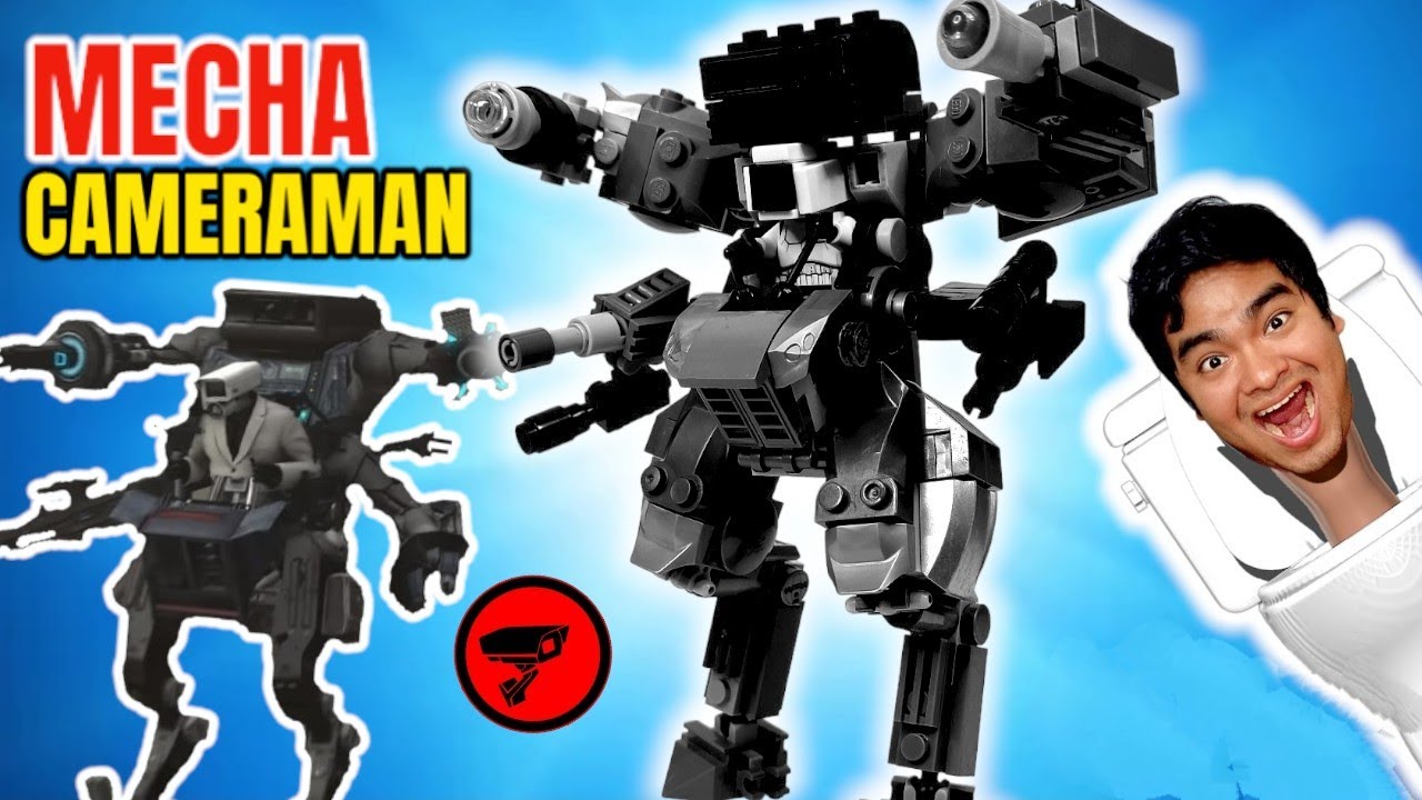 Hice al MECHA CAMERAMAN DE SKIBIDI TOILET con LEGO