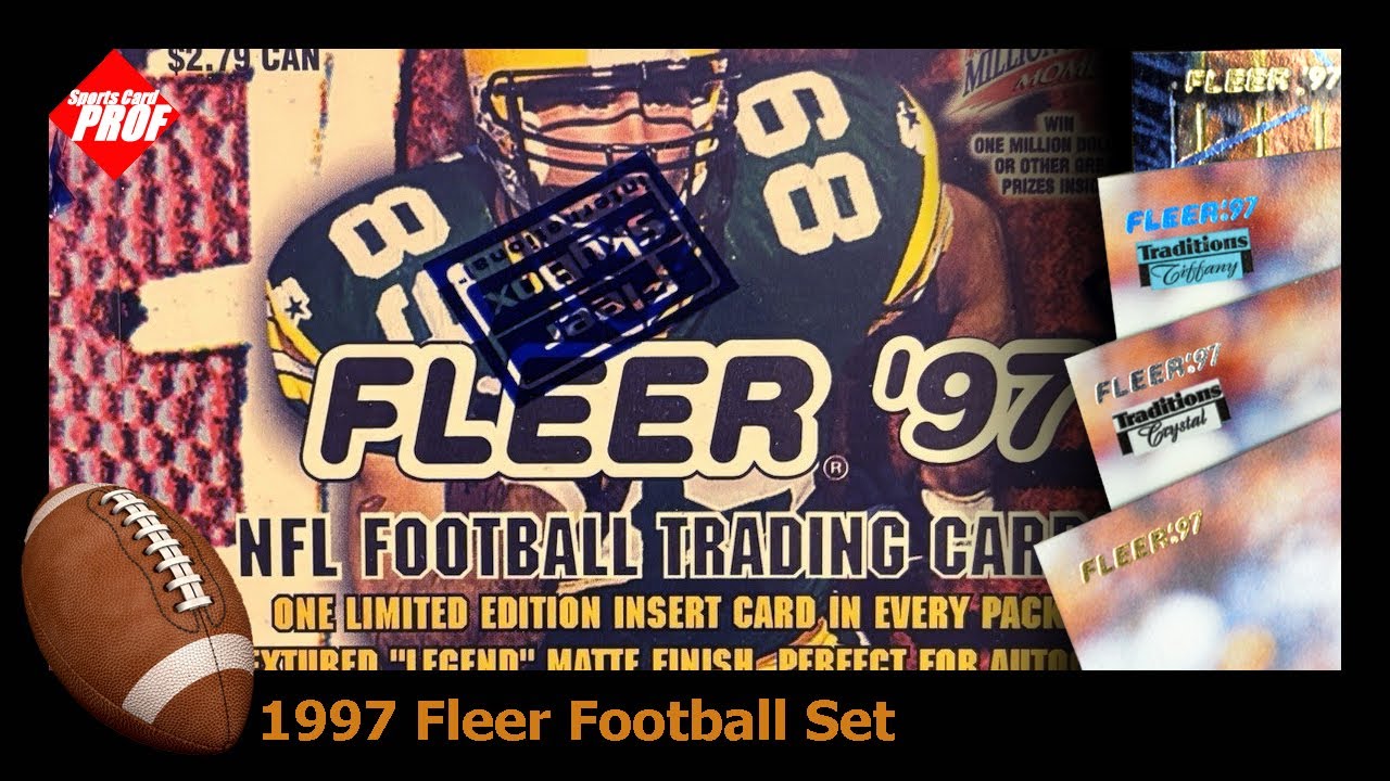 Набор футбольных карточек Fleer 1997 года