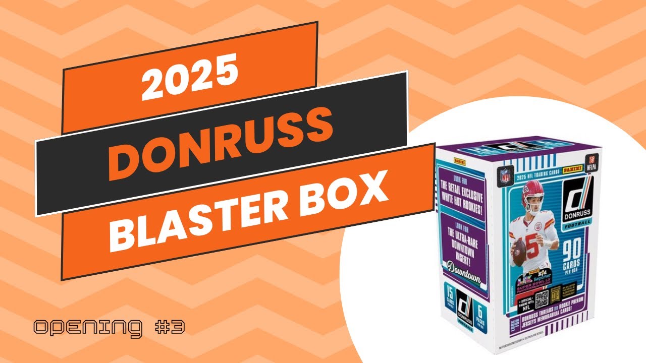2025 DONRUSS FOOTBALL BLASTER BOX OPENING #3