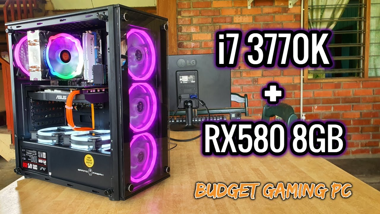 i7 3770K | RX580 8GB Budget Gaming Pc #pcbuild #gamingpc #budgetpc