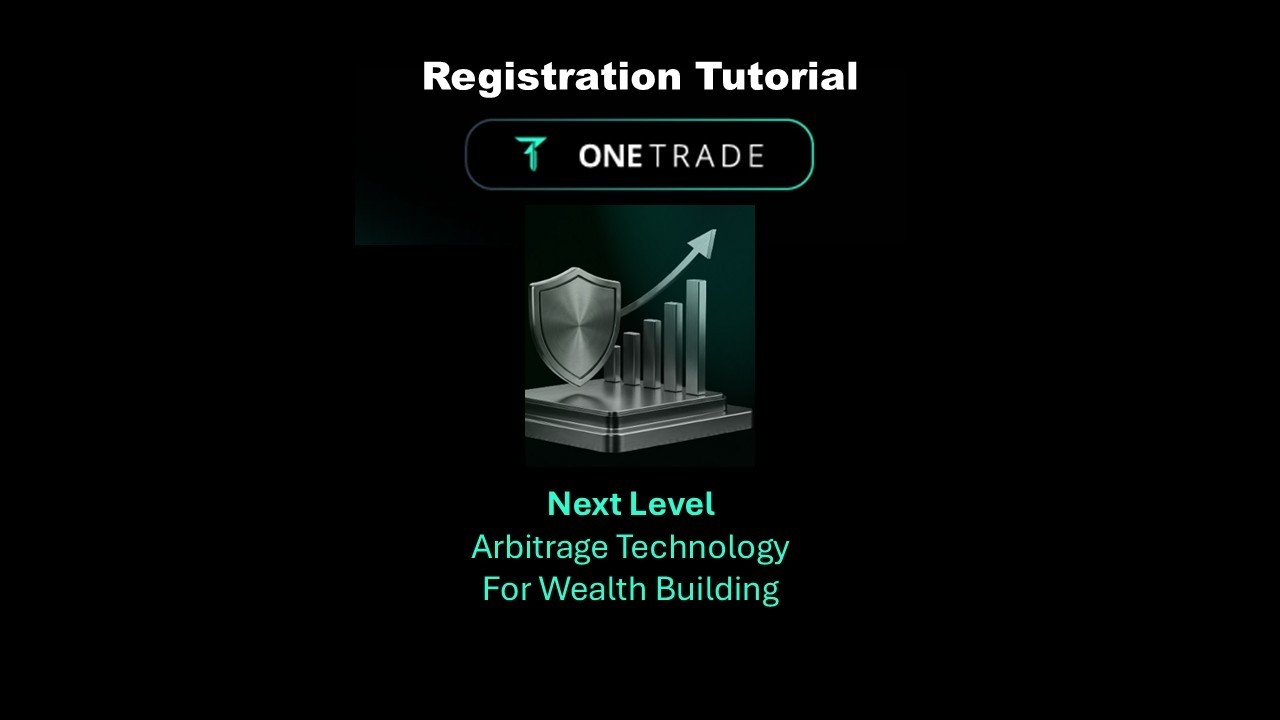 One Trade Arbitrage - Registration Tutorial